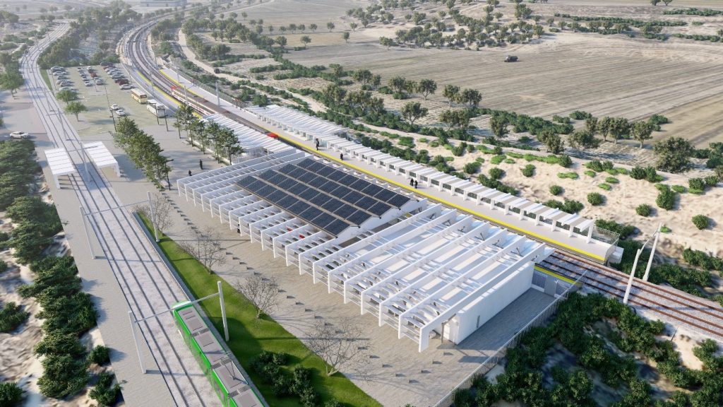 estacion de renfe norte parla